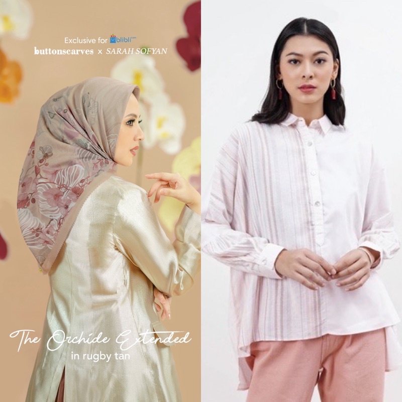 Buttonscarves Orchide Rugby Tan Bundling Benang Jarum Killa Shirt Pink