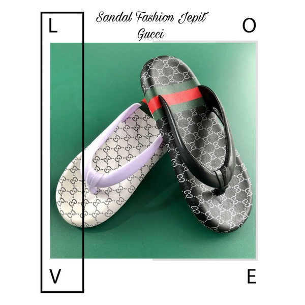Sandal Jepit Tawana Guccii Pria Wanita Import high Quality  S2