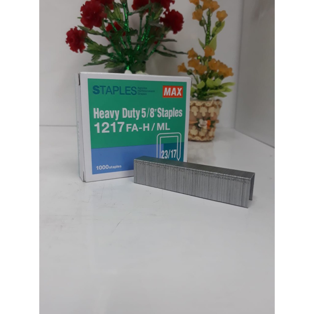 

NIECES STAPLES MAX 1217 FA-H HEAVY DUTY