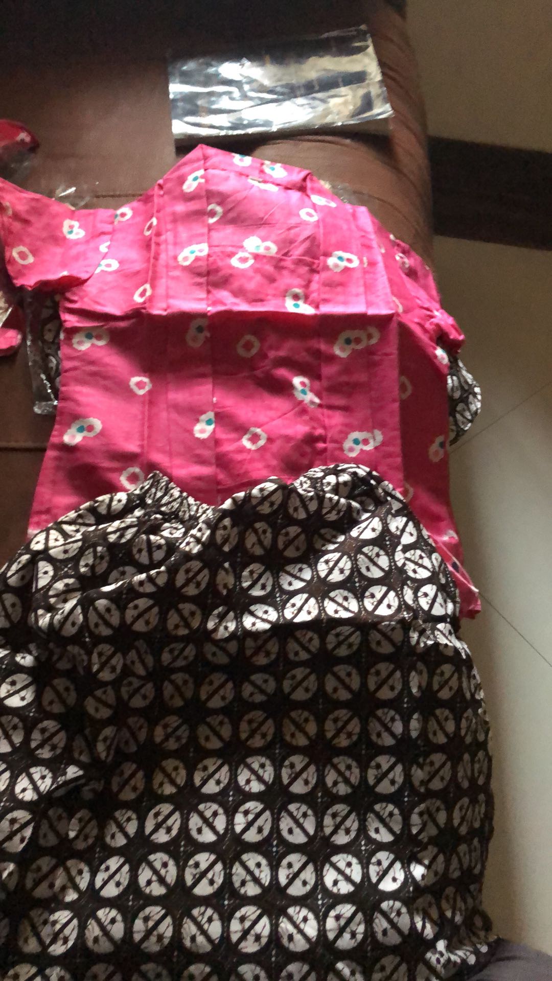 Kebaya Batik Anak Jumputan/setelan Kutubaru Anak/kebaya Batik Anak Modern/kutubaru Batik Tradisional