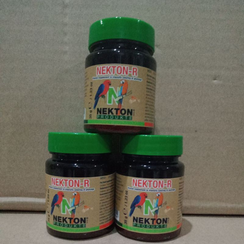 Nekton R 35 gram Vitamin Supplement to intensity coloring plumage