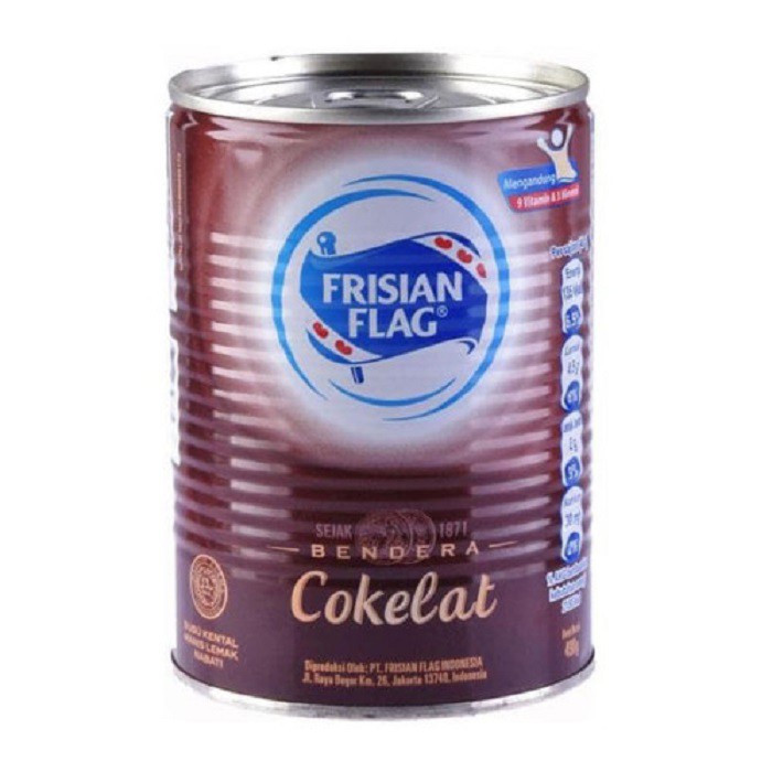 

FRISIAN FLAG SUSU KENTAL MANIS KALENG COKLAT 490 GR