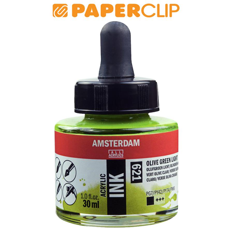 

CAT ACRYLIC AMSTERDAM 17206210AAC INK 30ML OLIVE GREEN LIGHT