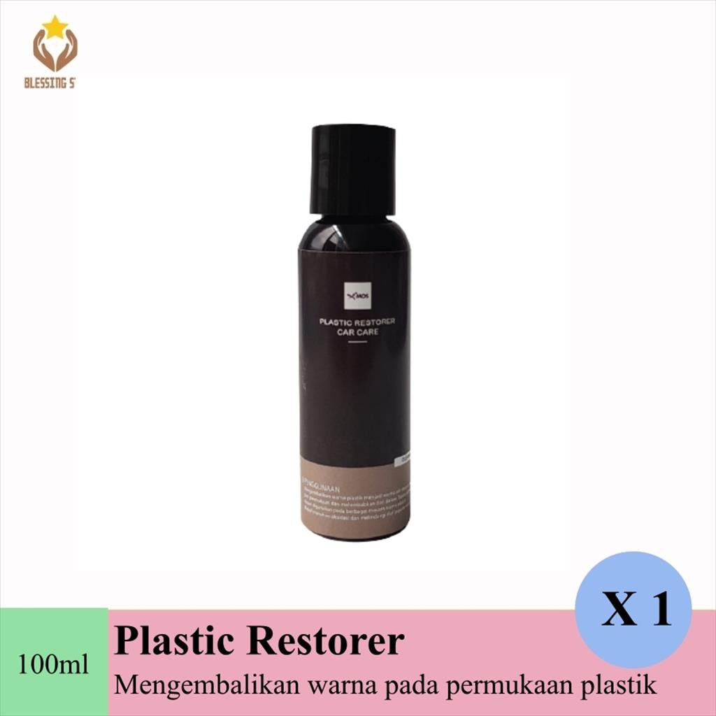 Perawatan Plastik mobil motor Xmos Plastic Restorer 100ml