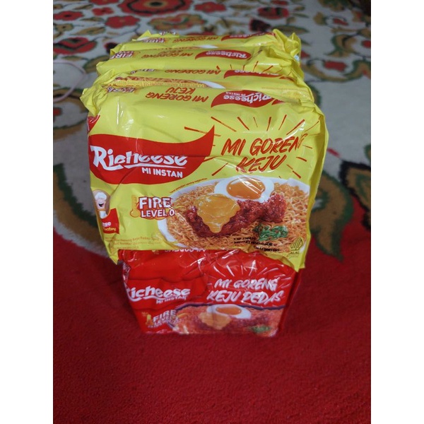 

Mie Mi Richeese Goreng Keju Instant Fire All Level All Rasa