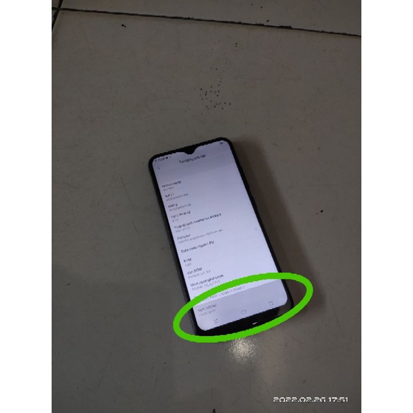 Hp Bekas Vivo y95 4/64 Minus Layak Pake