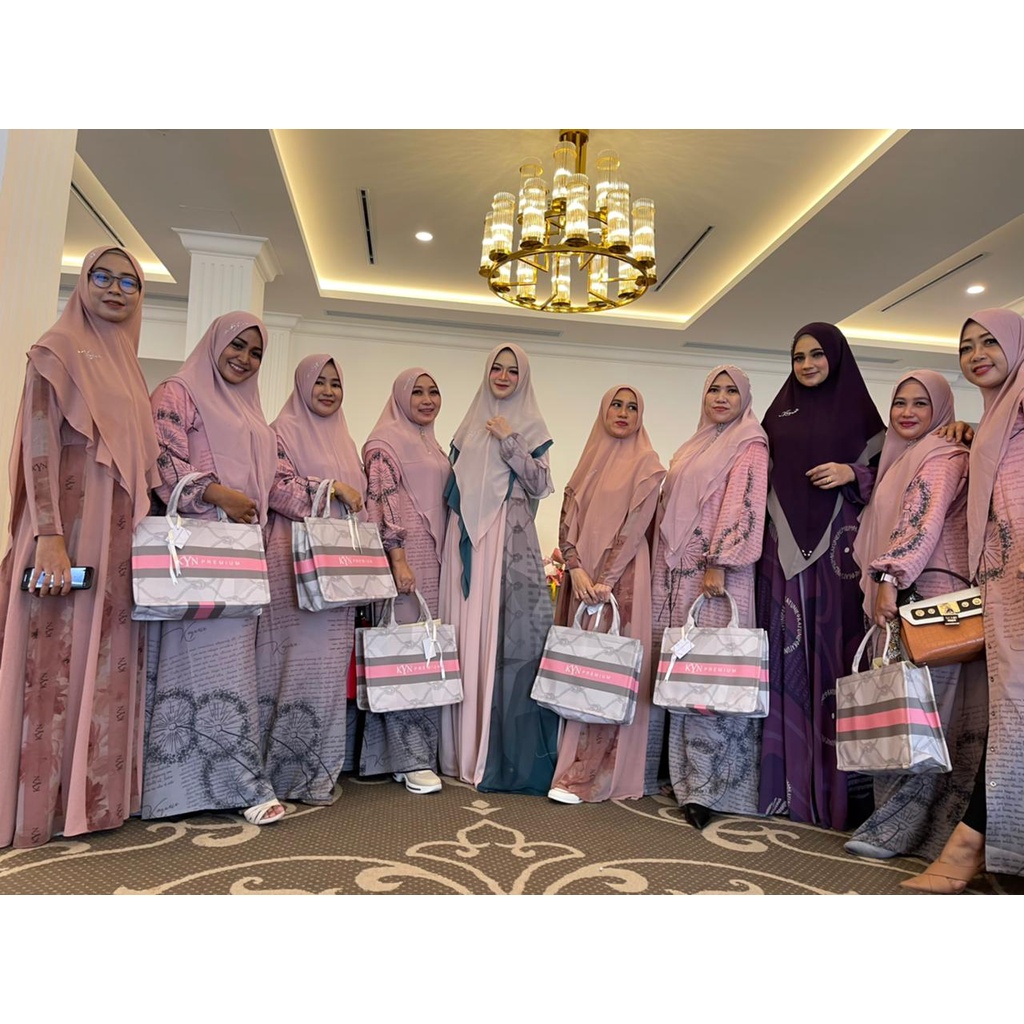 HYUNA ABAYA GAMIS SYARI BY KAYUNIE PREMIUM