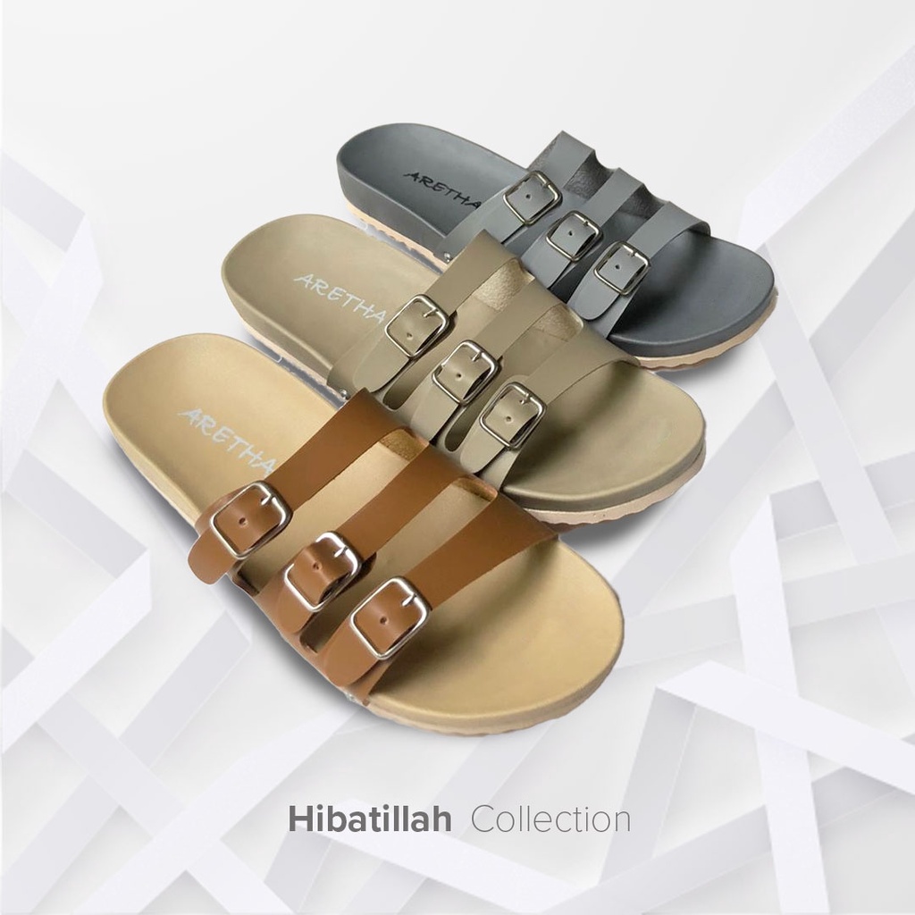 CUCI GUDANG SANDAL SLOP WANITA KEKINIAN FLAT TERBARU