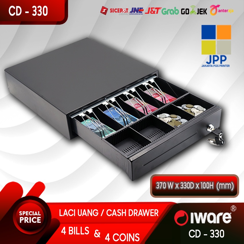 

Laci Kasir Mini / Cash Drawer Mini Laci Kasir POS CD 330