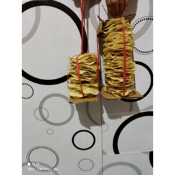 

Kerupuk ubi (mentah)