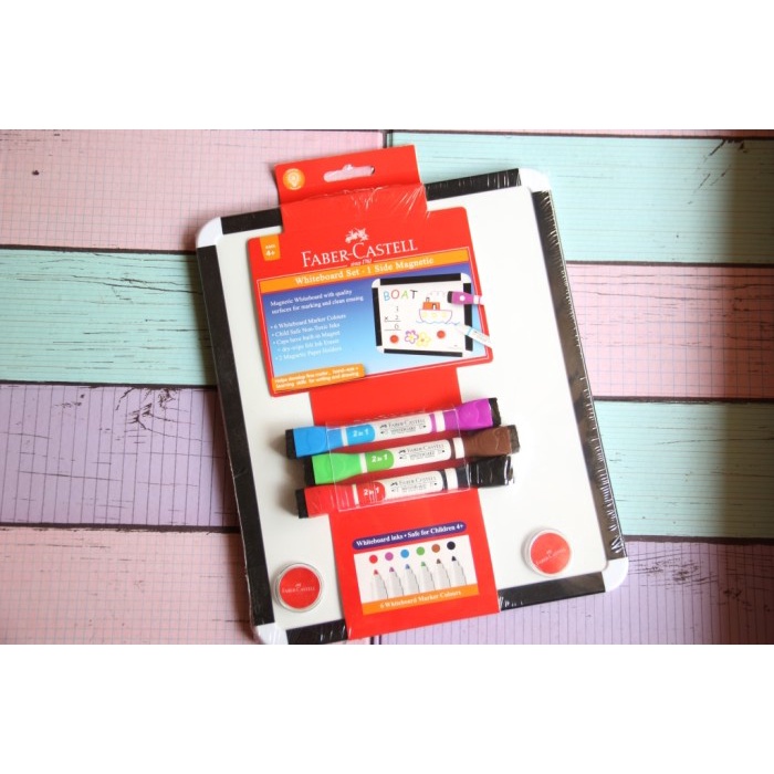 

Bagus Whiteboard Set Faber-Castell Hemat