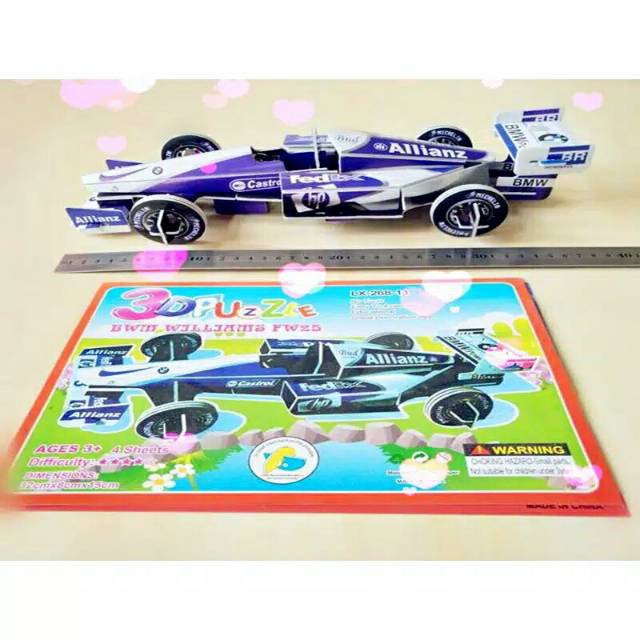 3D Puzzle Besar Anak Laki²