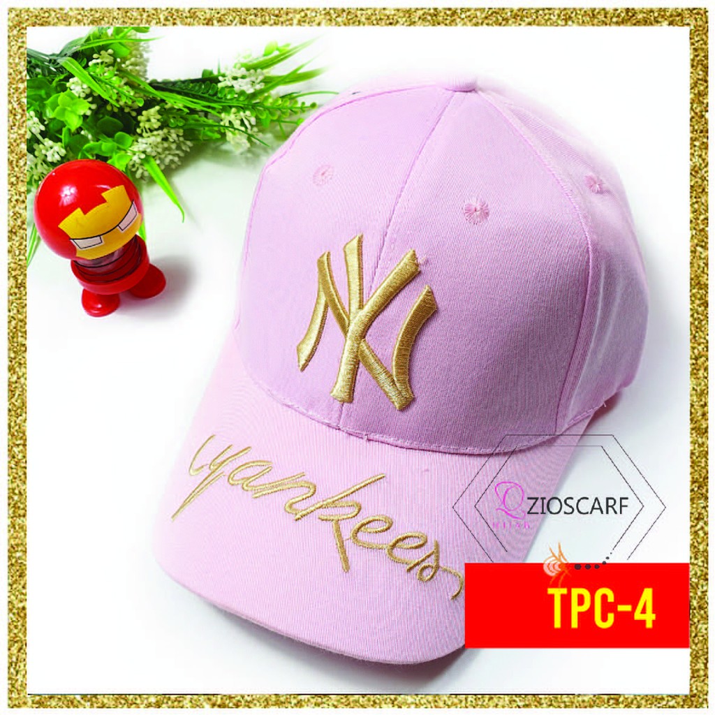 Topi wanita Baseball NYFashion Outdoor snapback Topi Korea pria wanita TPC Import