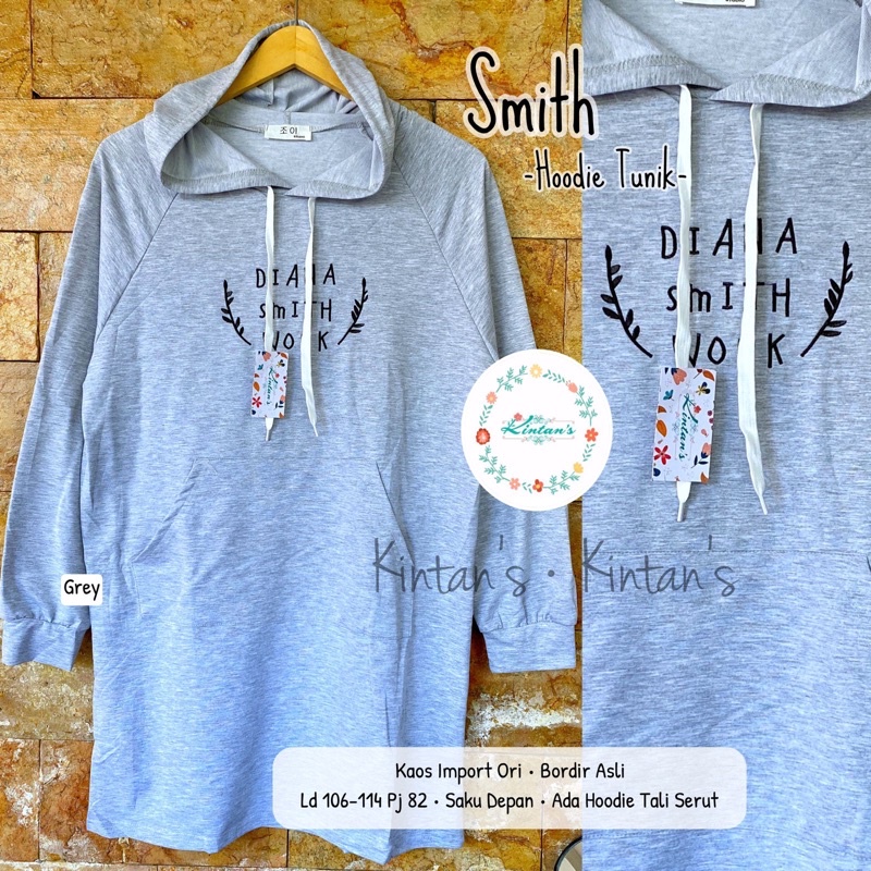 SMITH HOODIE TUNIK BY KINTAN’S
