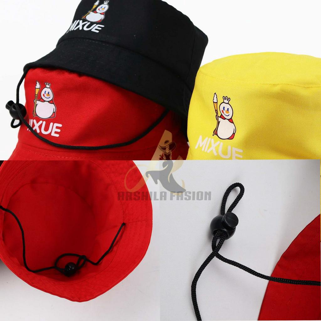 Topi bucket Anak Laki Laki Perempuan sablon Eskirm Mix-ue Mix003