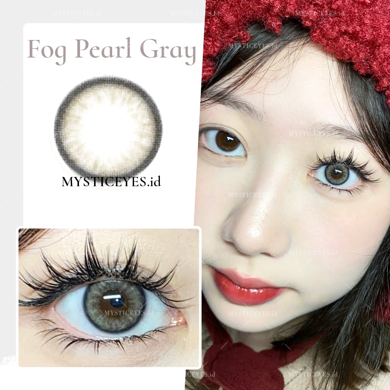 [✅COD] MYSTICEYES SOFTLENS FOG PEARLS 14MM (NORMAL)