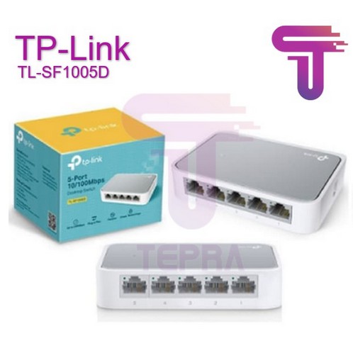 TP-LINK TL SF1005D 5-Port 10/100Mbps Desktop Switch