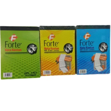 

Nota Kontan Forte 2ply, 3ply