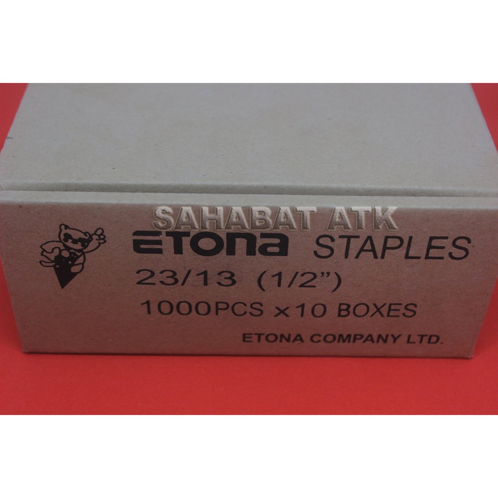 

Etona isi Staples 23 / 13