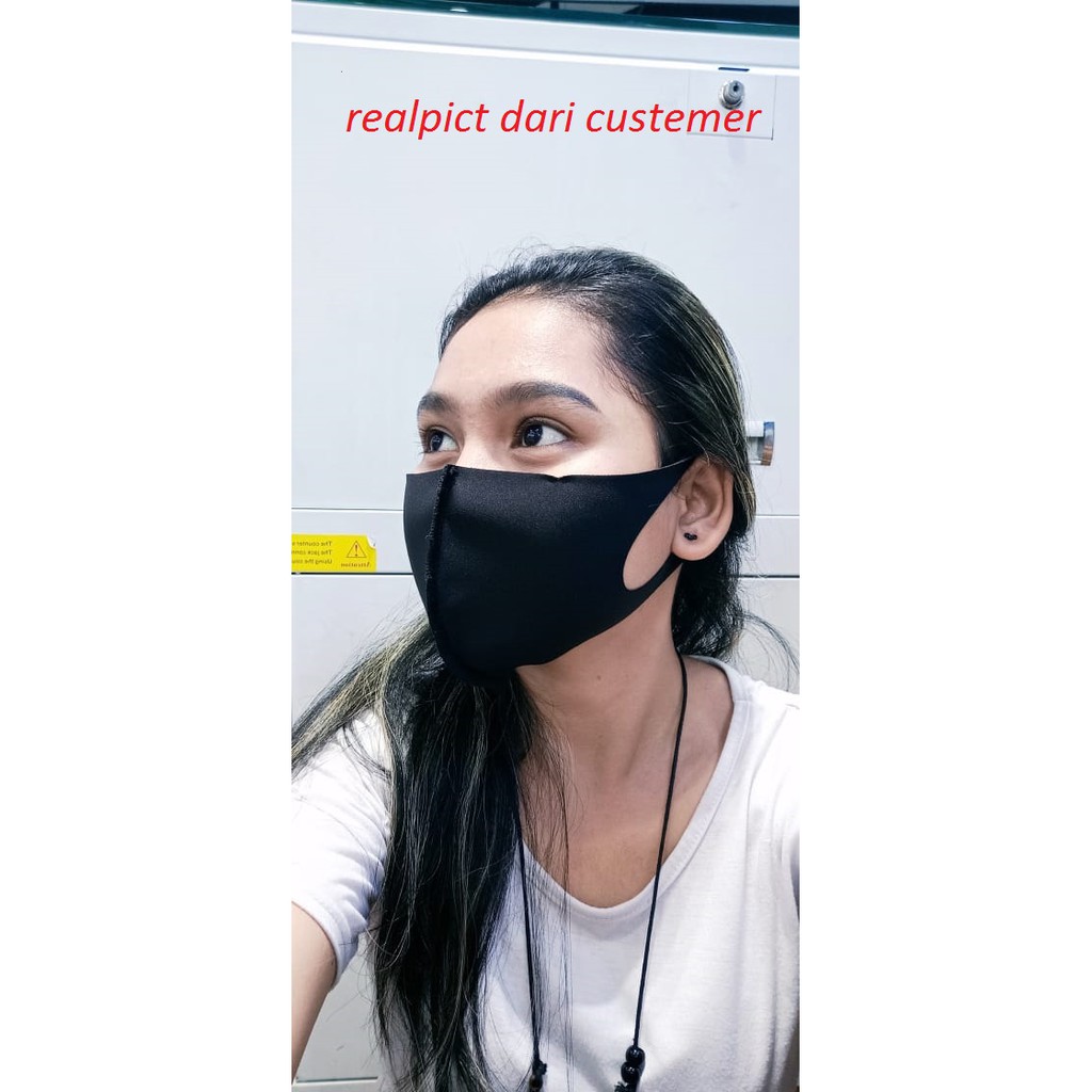 MASKER WAJAH FASHION KOREA SCUBA ANTI DEBU DAPAT DI CUCI