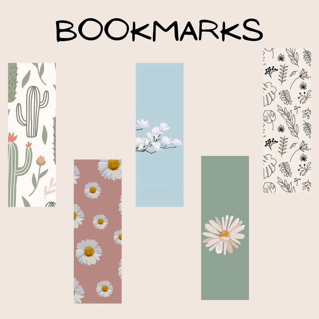 

PEMBATAS BUKU (BOOKMARKS) COSTUM