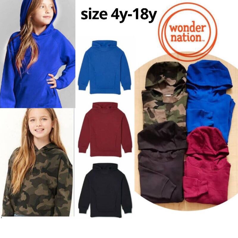 Jaket Hoodie Wonder Nation anak