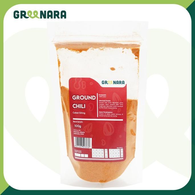 

Greenara Ground Chili 100gr / Cabai Bubuk / Cabe Bubuk