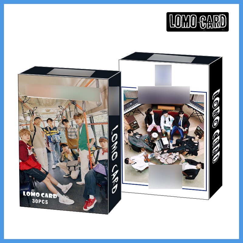 30pcs / box Kartu Foto Lomo BTS soul 7