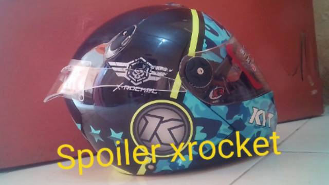 Spoiler Kyt Rocket - Jual Spoiler Kyt X Rocket Custom Di ...