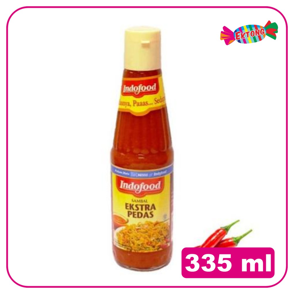 

INDOFOOD SAMBAL EXTRA PEDAS 335 ML