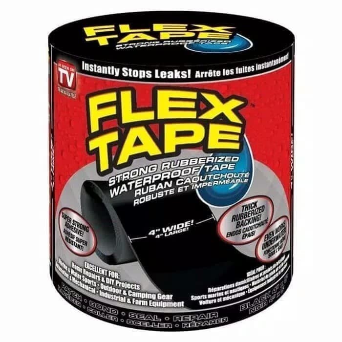 

Dijual Flex Tape 4" Inch X 1,5 M Isolasi Ajaib Lem Lakban Waterproof Limited