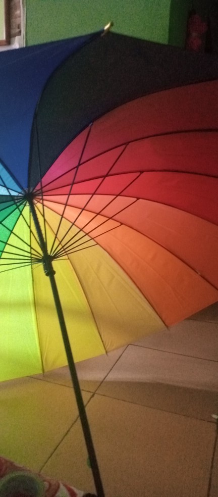 Payung Jumbo Rainbow 16 Jari / Payung Golf Besar