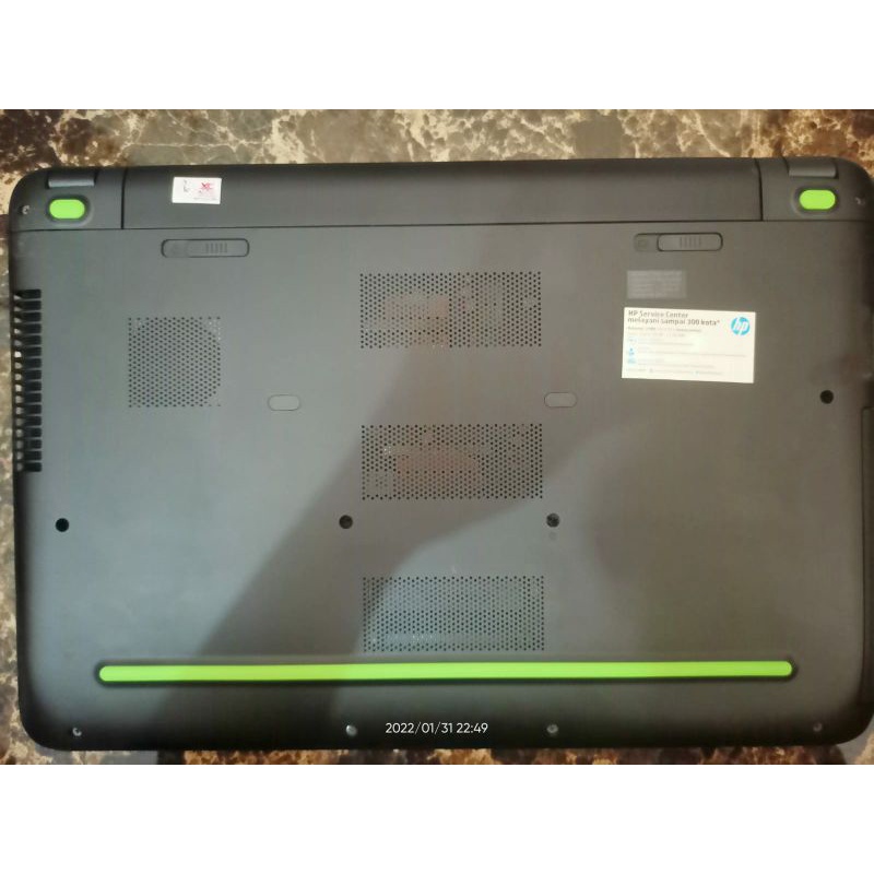 Laptop gaming HP intel i7 6700HQ 16GB RAM dual VGA GTX950m 512GB SSD Samsung Evo