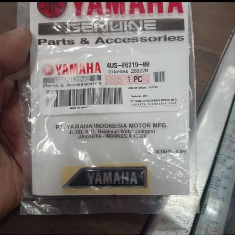 EMBLEM SPIDOMETER FIZ R ORIGINAL YGP