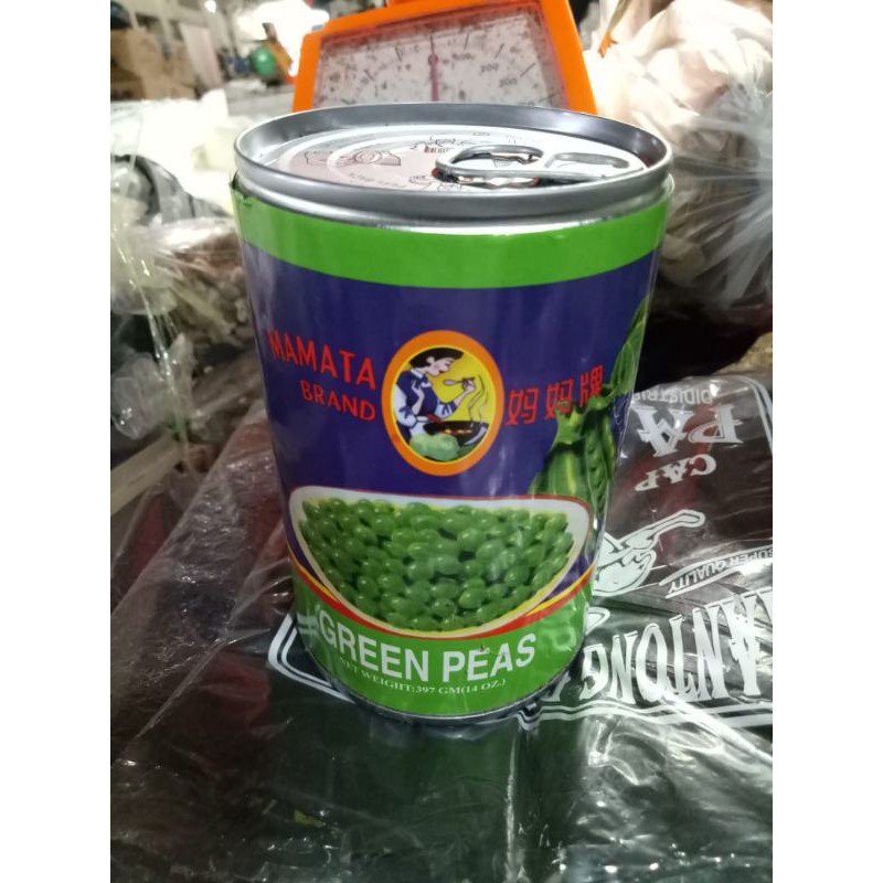 

Kacang Polong / Green Peas Mamata 397gr