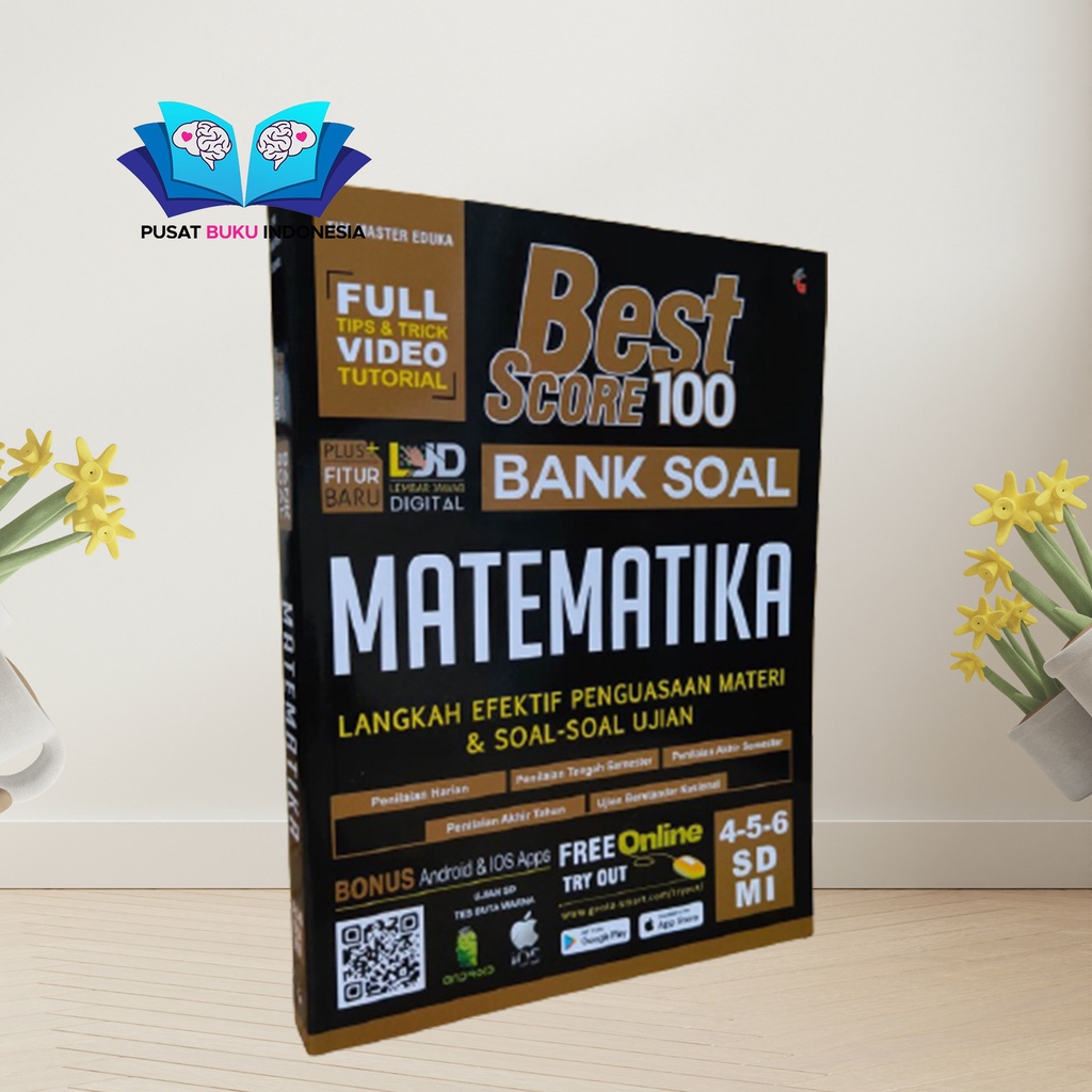 Buku Pelajaran Belajar Soal Matematematika Sd Mi Kelas 4 5 6 2021 2022 Terbaru Kurikulum 2013