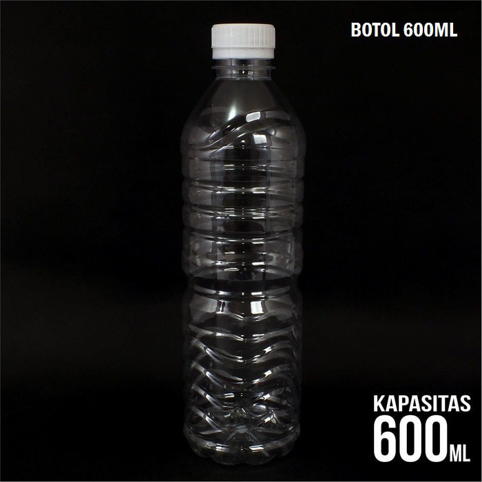Botol Plastik 600 Ml Murah / Botol Plastik Klasik 600 Ml / Botol Aqua 600ml
