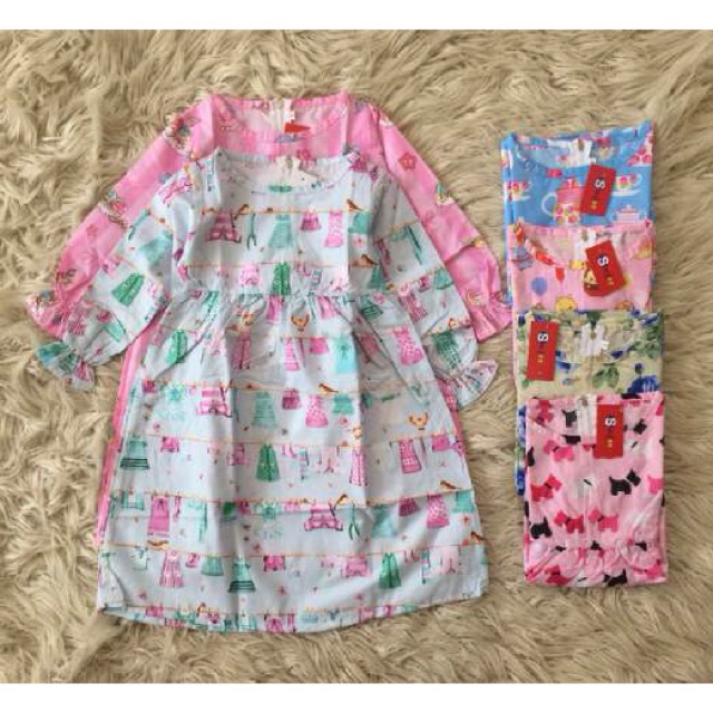 Gamis smilee katun  |gamis anak | gamis katun anak | gamis murah