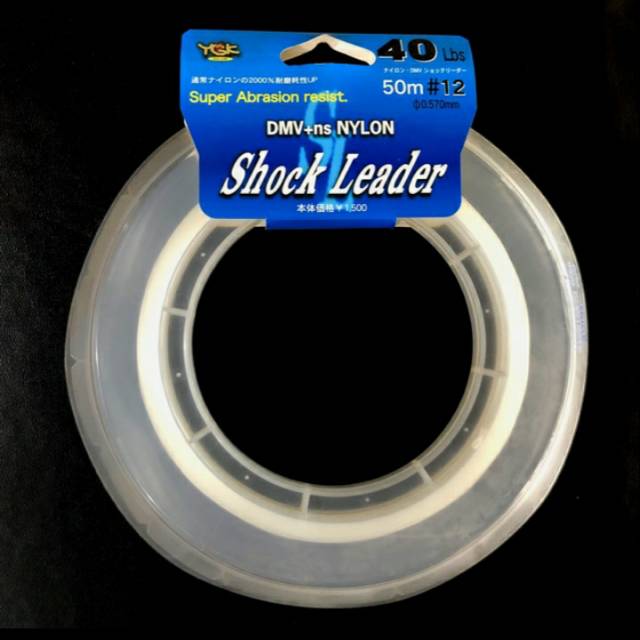 SHOCK LEADER YGK DMV+ns NYLON (SUPER ABRASION RESIST) 40lbs