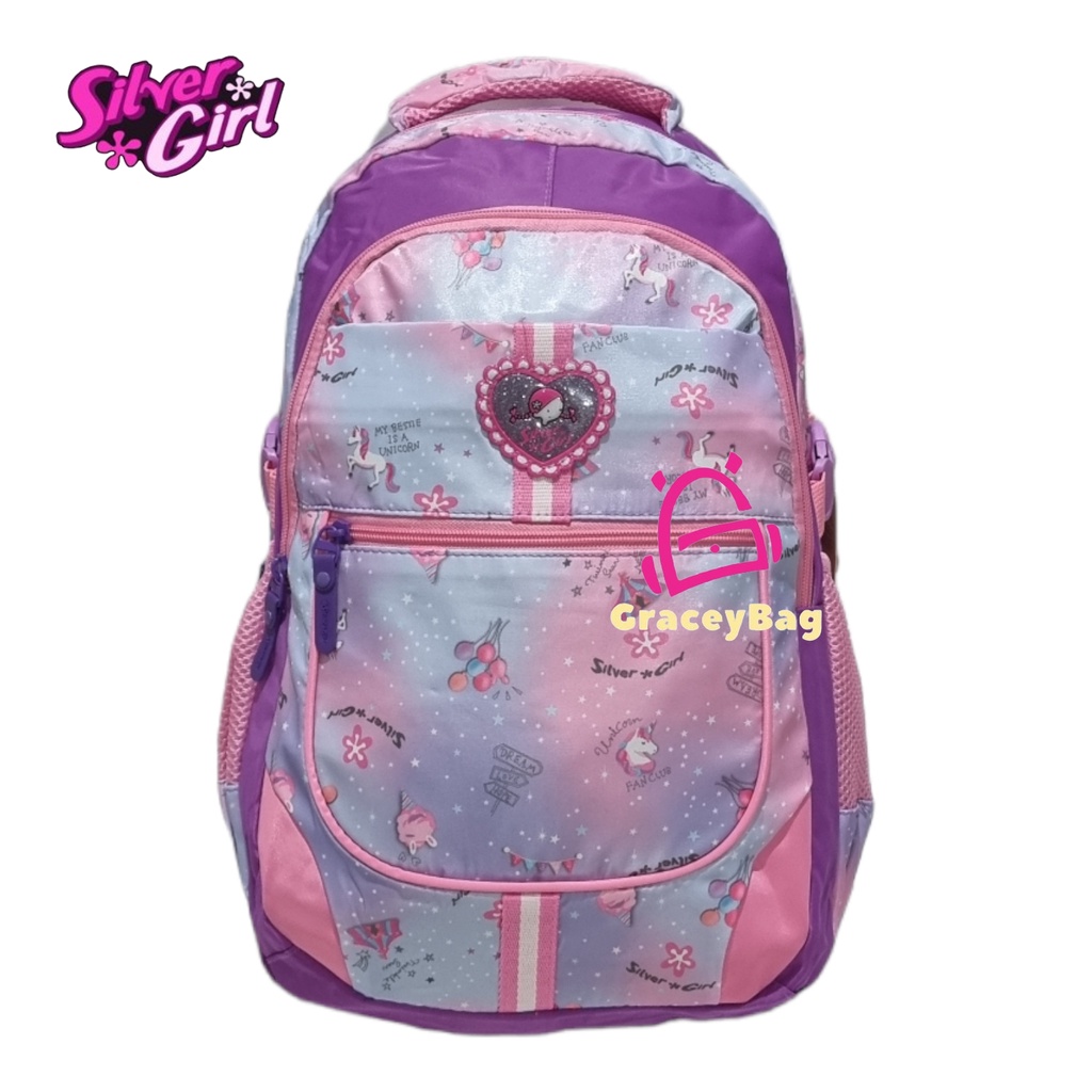 GB-74020S Tas Ransel Anak Perempuan / Remaja Silvergirl