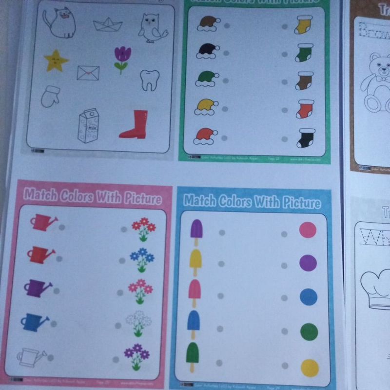 

woorksheet for preschool 3-6 tahun
