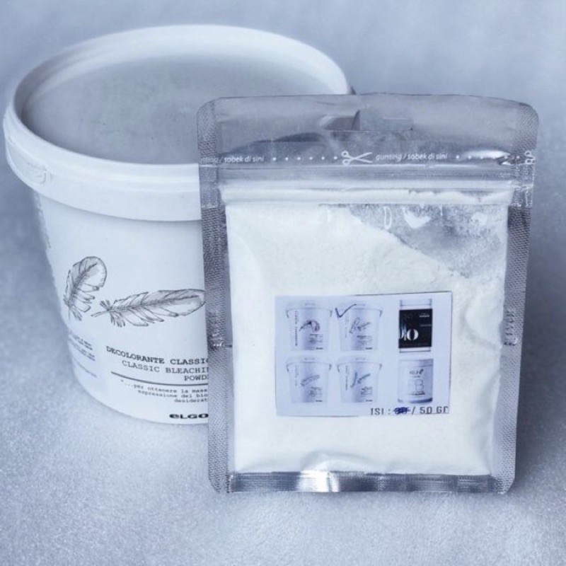 Bleaching rambut non amoniak Elgon repack