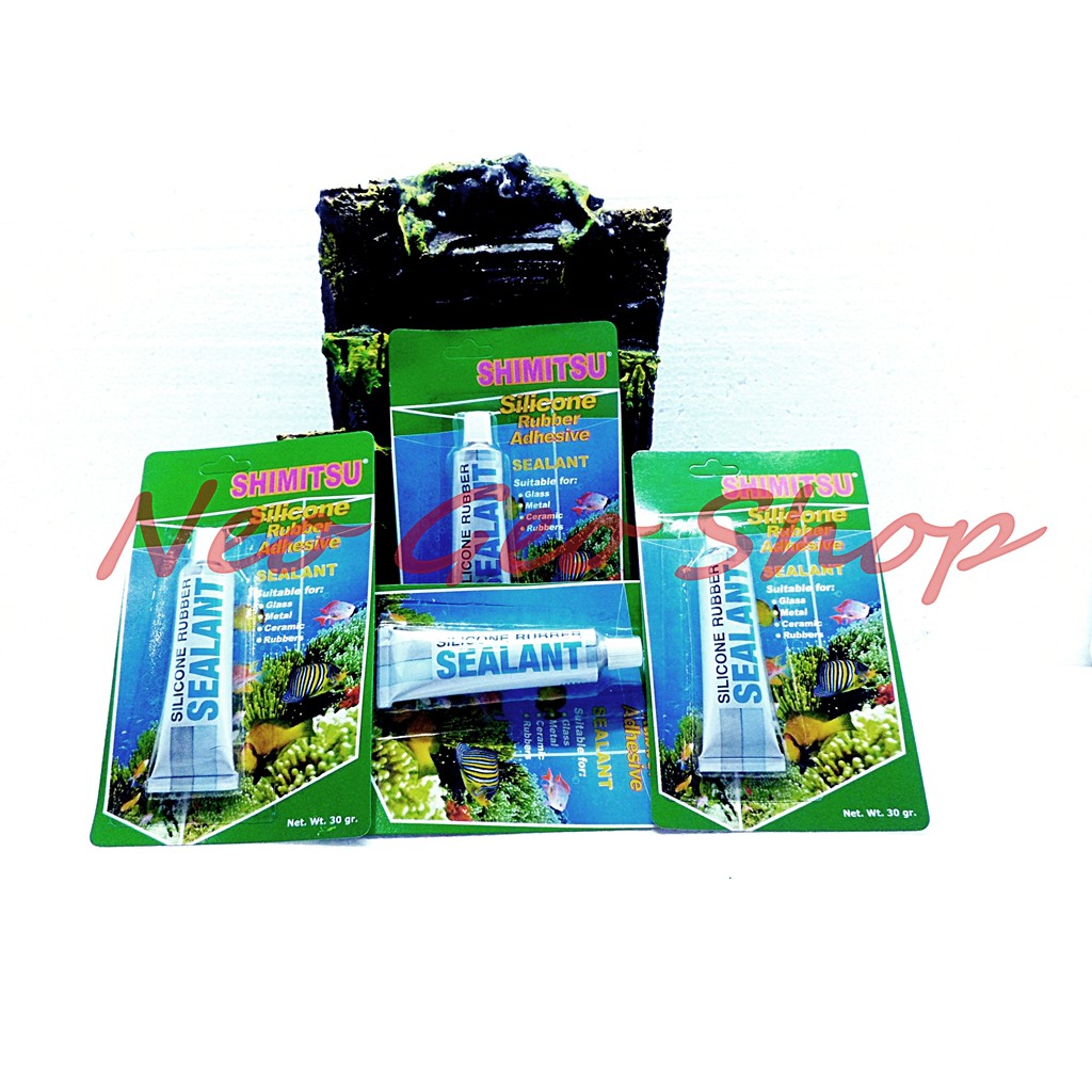 Lem Kaca 30gr Silikon silicon Sealant aquarium akuarium aquascape