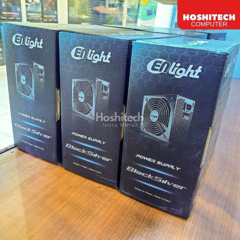 Enlight PSU 400W 500W Watt 80 Plus Bronze  Power Supply GARANSI 5TH