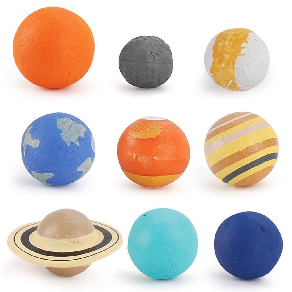 QUINTON Educational Toys Simulation The Solar System Science Toys Model Figures Planet System Earth Neptune For Children Teaching Materials Universe Mercury Cosmic Planet System