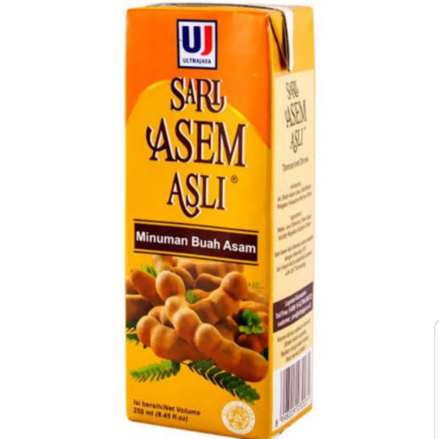 

Sari asem ultra jaya 250 ml isi 24 pcs