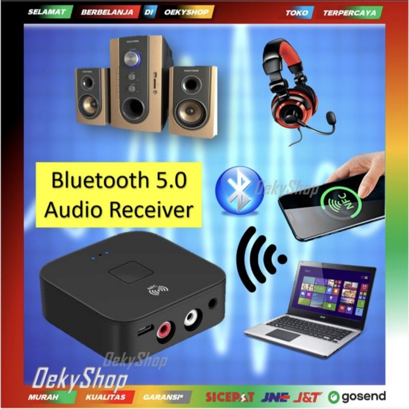 Stereo Audio NFC Bluetooth Receiver 5.0