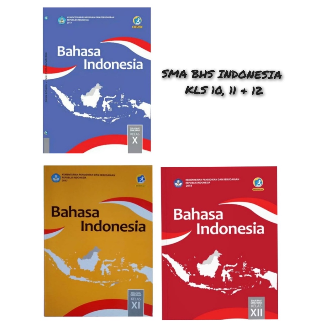 Jual BUKU PAKET SMA/MA BAHASA INDONESIA KELAS 10, 11, 12 EDISI REVISI ...