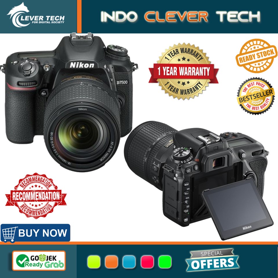 Nikon D7500 Kit 18-140mm - Garansi Resmi