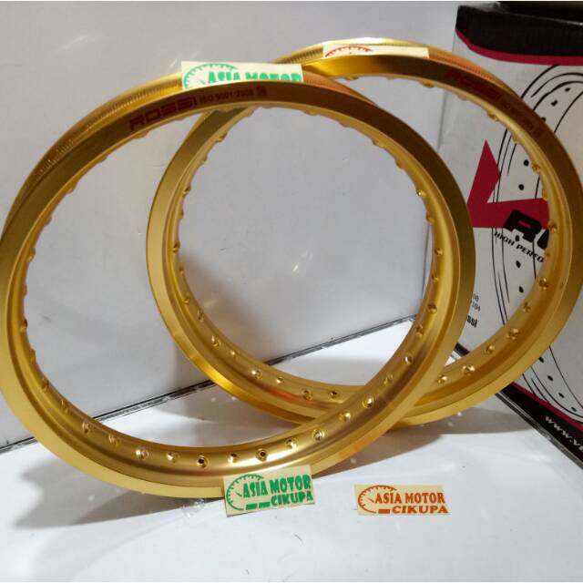 Velg rossi 160-160 ring 17 gold